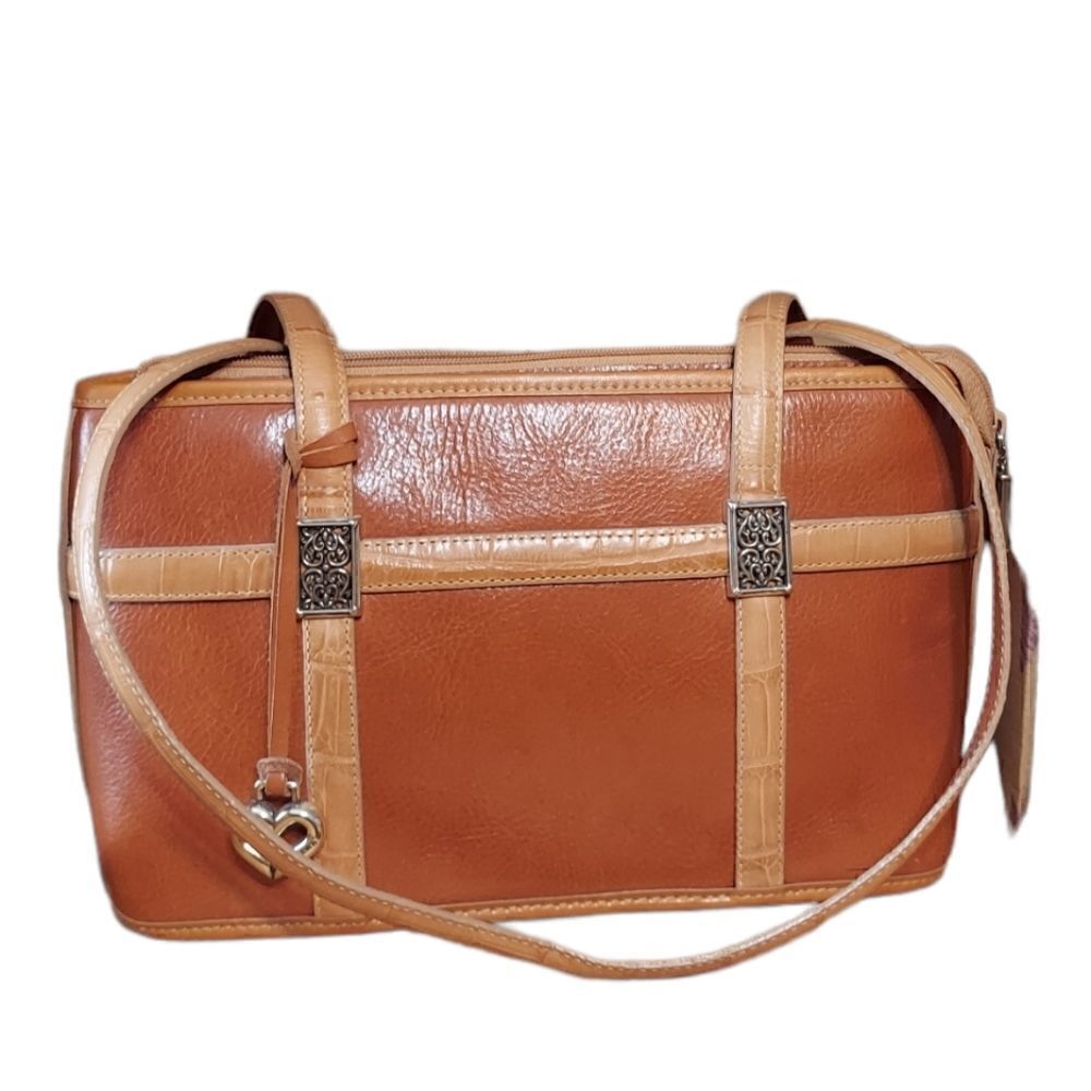 Brighton 'Ashbury small Palomino' Leather Purse